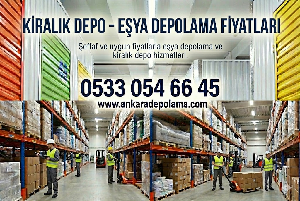 Çiçekli, Keçiören, Ankara Kiralık Depo - Eşya Depolama Fiyatları